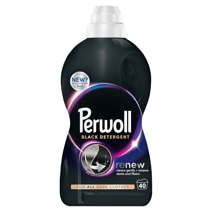 Detergent lichid pentru rufe Perwoll Renew Black, 40 spalari, 2000 ml