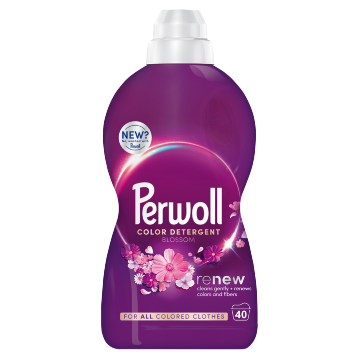 Detergent lichid pentru rufe Perwoll Renew Blossom, 40 spalari, 2000 ml
