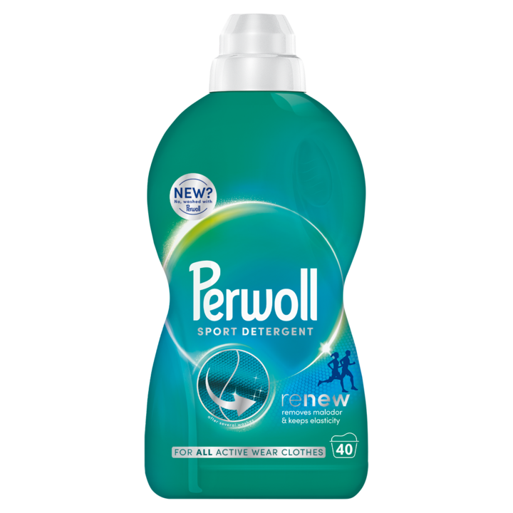 Detergent lichid pentru rufe Perwoll Renew Sport, 40 spalari, 2000 ml