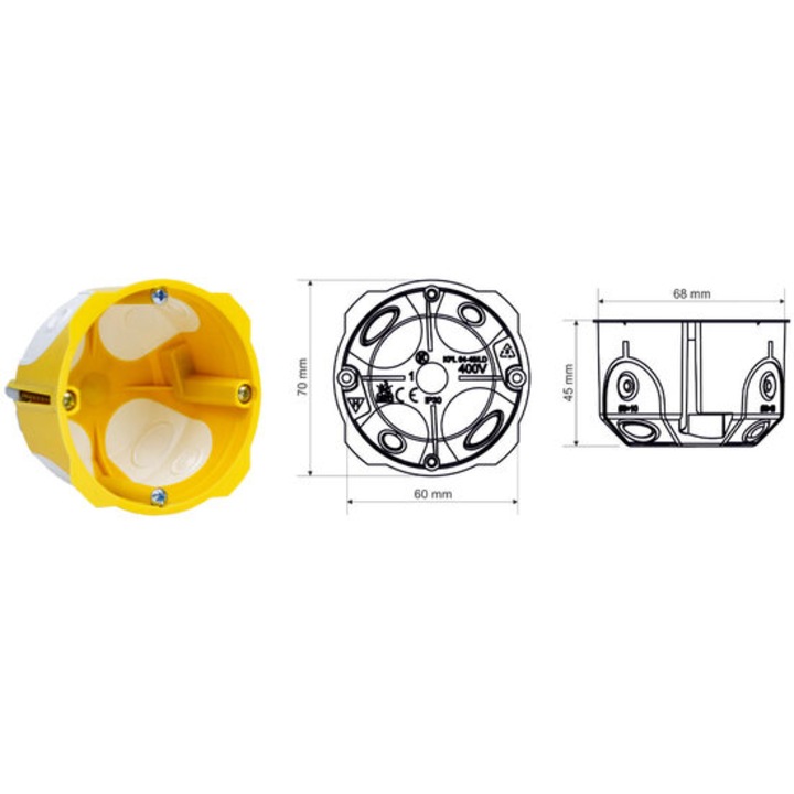 Doza Aparat Rigips KOPOS