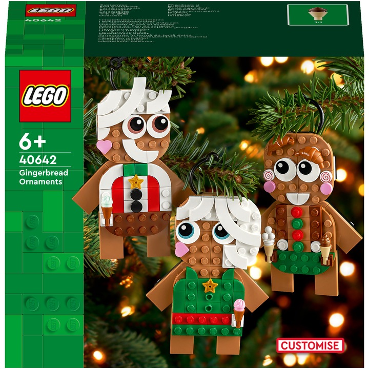 LEGO® - Орнаменти за меденки 40642, 190 части