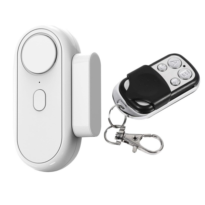 Alarma pentru usi si ferestre, BOMSTOM, Alb