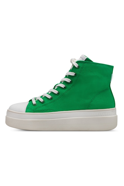 Tamaris, Egyszínű cipő, Zöld