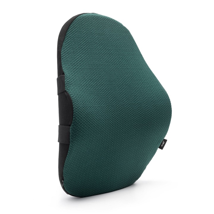 Suport ergonomic pentru spate, Mosh, Bumbac, Verde, Universal