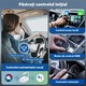 Adaptor Wireless Techstar® THT-020-9-1 Pentru Apple CarPlay Si Android Auto, Dongle USB-Type-C, WiFi 5G, Bluetooth, Conectare Automata, Alb