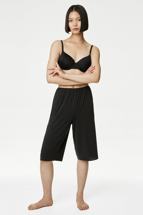 Marks & Spencer, Pantaloni de pijama capri Flexifit™, Negru