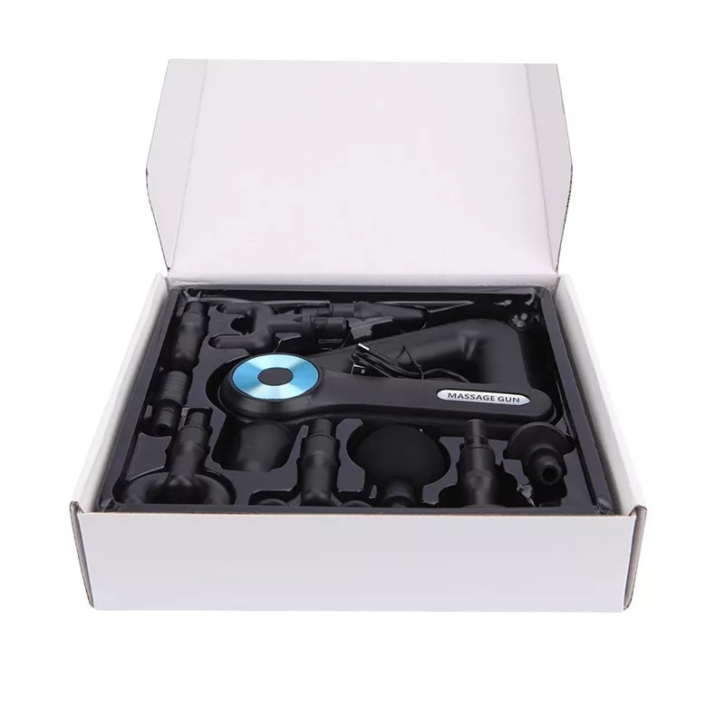 Massage Gun SL 8891 - машина за масаж, с акумулаторна батерия, LED, 9 ...