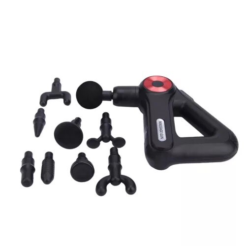 Massage Gun SL 8891 - машина за масаж, с акумулаторна батерия, LED, 9 ...