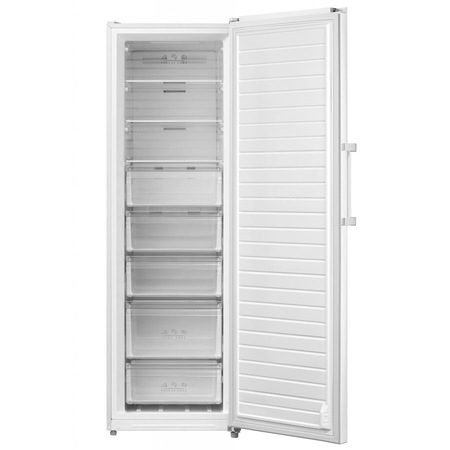 Congelator vertical Tesla RU2700FM, E, 273L, H185Total No Frost, Functie frigider, display ext, Alb