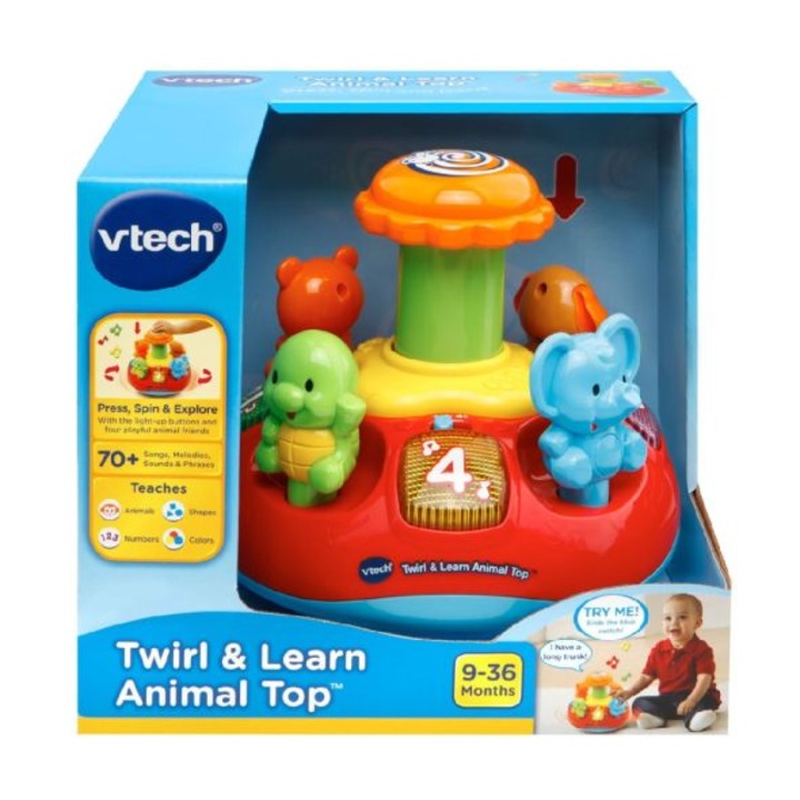 Музикална играчка пумпал Vtech, животни