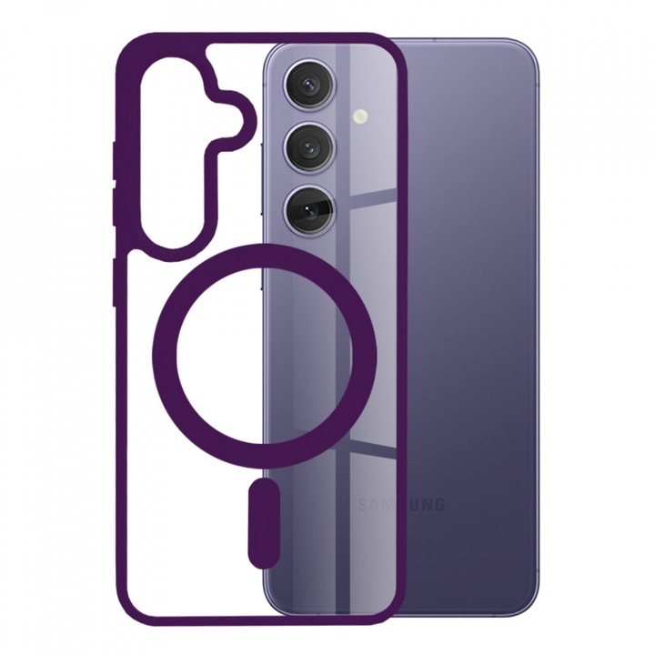 Samsung Galaxy S24 Plus tok – Techsuit MagSafe Pro – lila