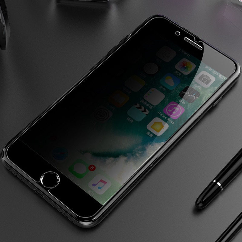 Folie pentru Apple iPhone 12, Full display, Sticla, Lito, Privacy
