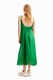 DESIGUAL, Rochie lejera, fara maneci, Verde