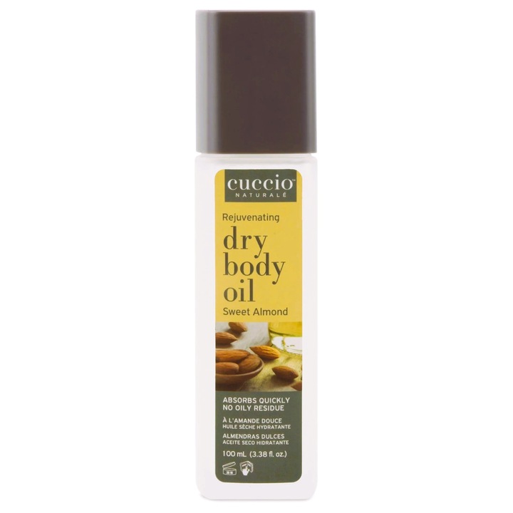 Ulei de corp uscat Cuccio Dry Body Oil, Sweet Almond, Cuccio, 100 ml