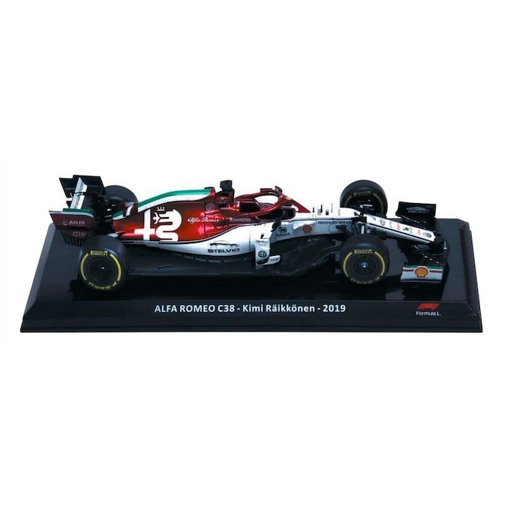Macheta Formula 1 Alfa Romeo C38 - Kimi Raikkonen 2019 - 1/24 Altaya