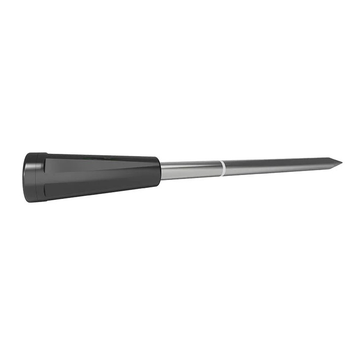 Дигитален термометър, метален, Bluetooth, безжичен, 2 бр., сребрист