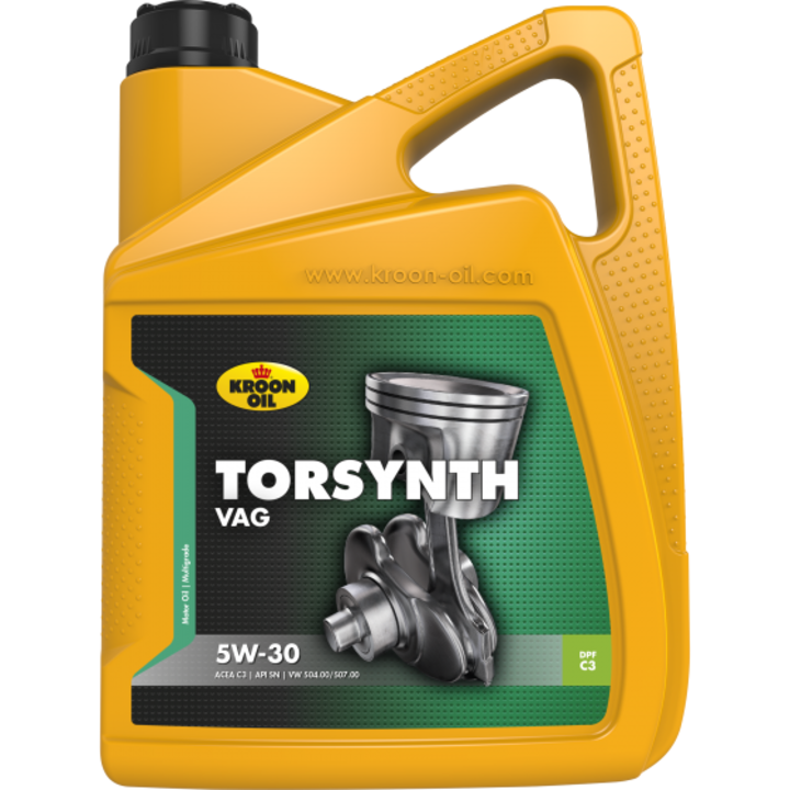 Ulei motor KROON OIL Torsynth VAG 5W30 32643, volum 5 litri, sintetic