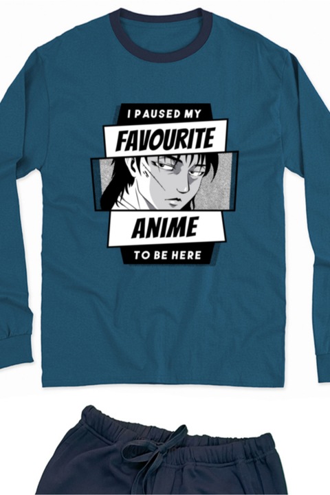 Ferfi pizsama kedvenc anime mintaval