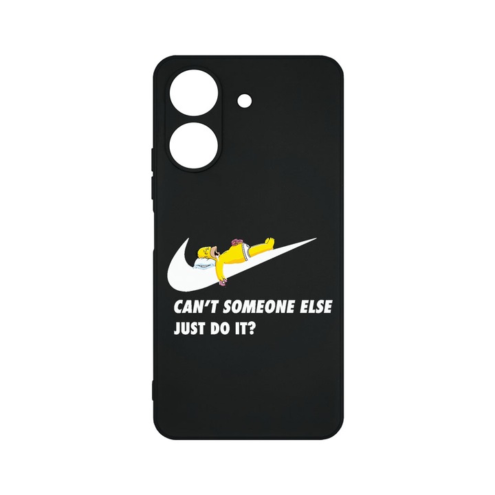 Husa BestCase® Slim SIlicon 0.8MM, Compatibila Cu Xiaomi Redmi 13C, Simpson Just Do It, Protectie Camera, Rezistenta la uzura, c-B 751