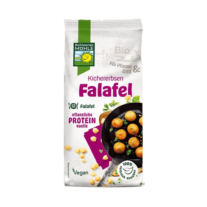 Био фалафел от нахут премикс, 165g Bohlsener Muhle