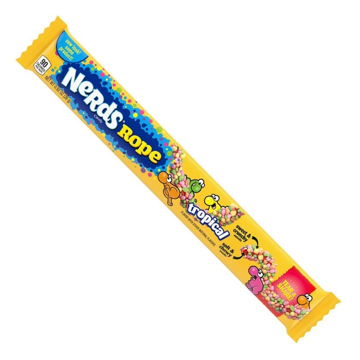 Nerds Sfoara cu mini bomboane, tropical, 26 g