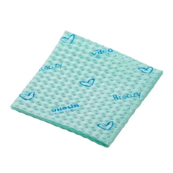 Servetele profesionale Breazy Vileda 35*35cm 25buc/pachet - Verde