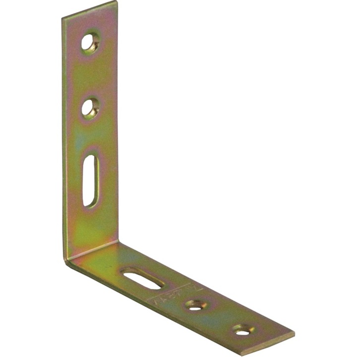 Coltar metalic, 75 x 75 x 20 mm, 10 buc / set