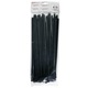 Set de 50 buc Coliere de Plastic 300 mm x 7,6 mm culoare negru, Hofftech, rezistente UV