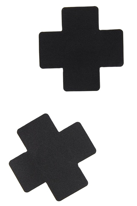 Accesorii pentru san, Ohyeah, Autoadeziv, Negru, Marime unica