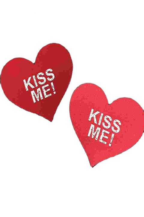 Accesorii pentru san, Ohyeah, lady, NC114, Autoadeziv, Marime unica, Rosu