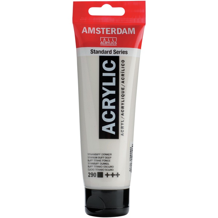Акрилна боя Amsterdam Standart Series 120 ml, Титанова Тъмна Buff, 290