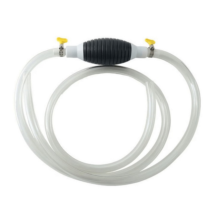 Pompa EDAR Manuala Pentru Transfer Lichide cu Debit Crescut Tip Sifon, Furtun 1.5 m, Cleme De Prindere