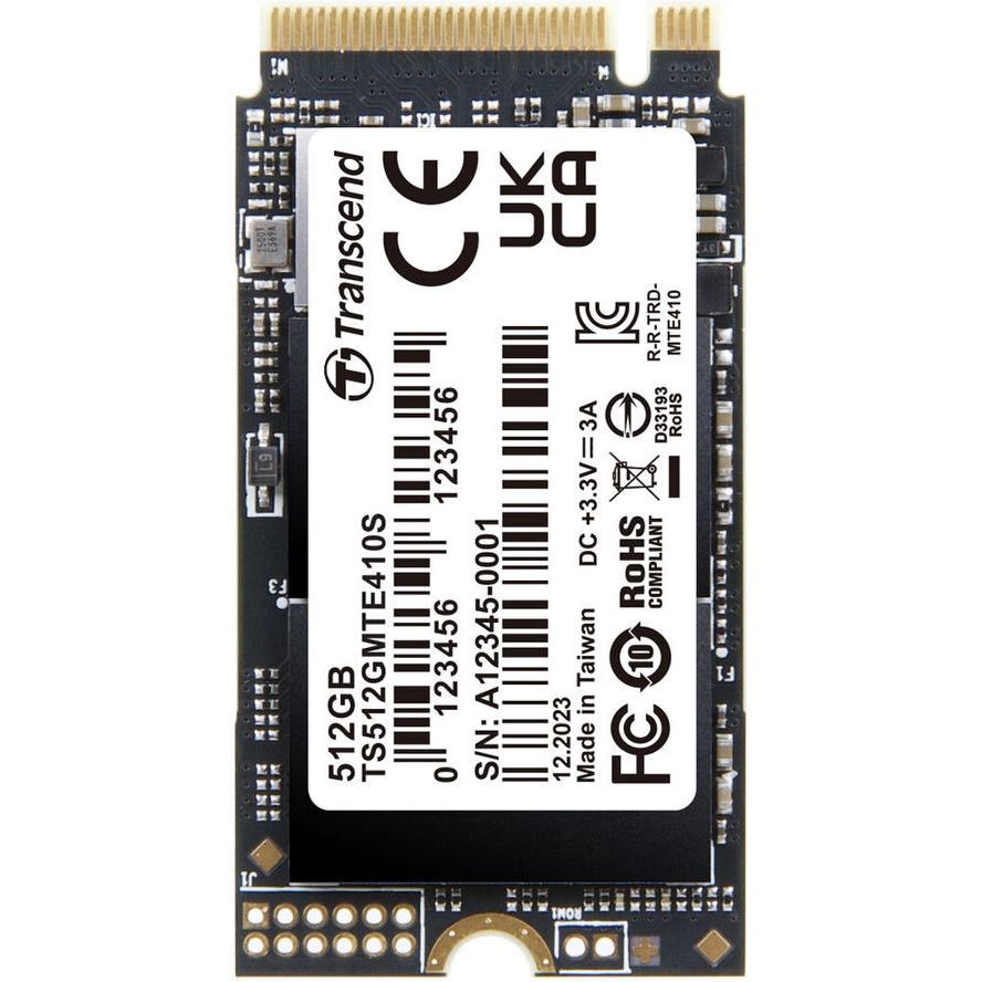 Solid State Drive, Transcend, 512 GB, M.2 2242, PCIe Gen4x4, NVMe