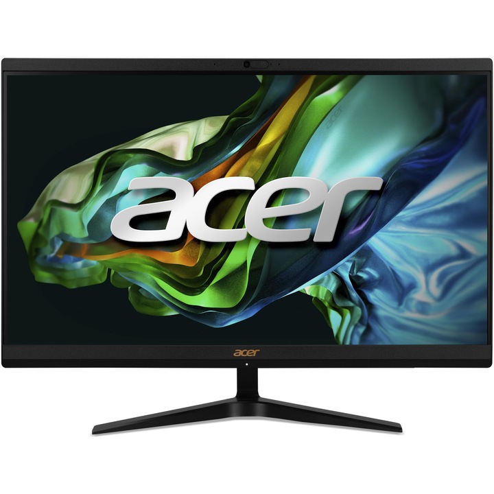 Acer Aspire C24-1800 All-in-One asztali számítógép, 23.8", FHD, IPS, Intel® Core™ i3-1305U, 16GB, 512GB SSD, Intel® UHD Graphics, NoOS, Nemzetközi angol billentyűzet, Fekete