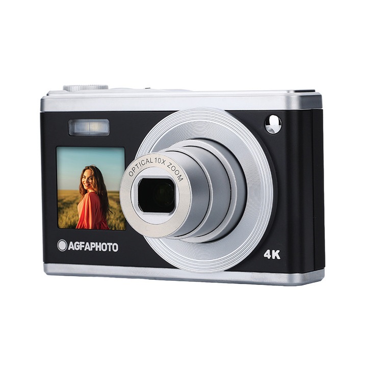 Цифров фотоапарат AgfaPhoto Realishot DC9200, 24MP, TRUE 4K, черен