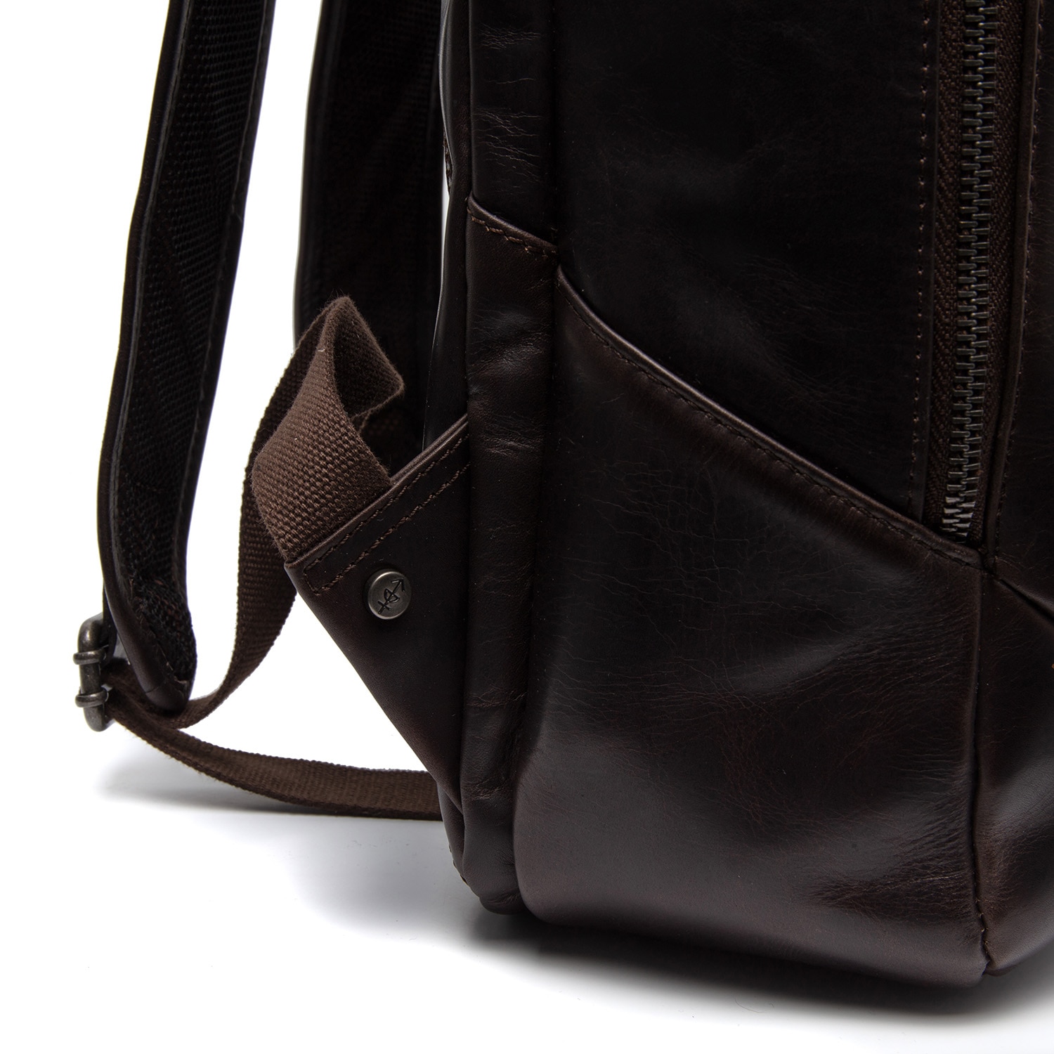 Rucsac pentru laptop de 15 inch The Chesterfield Brand, piele naturala Bangkok, Maro inchis