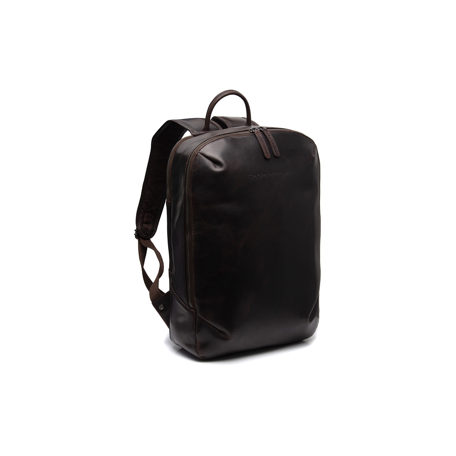 Rucsac pentru laptop de 15 inch The Chesterfield Brand, piele naturala Bangkok, Maro inchis