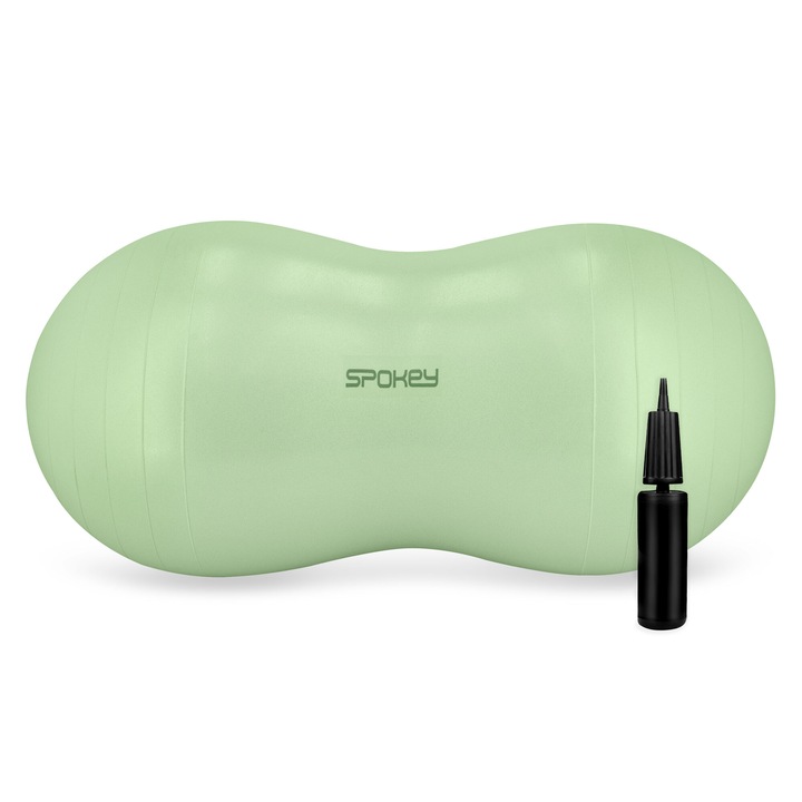 Minge FITBALL tip aluna peanut ball Spokey LOVA, verde