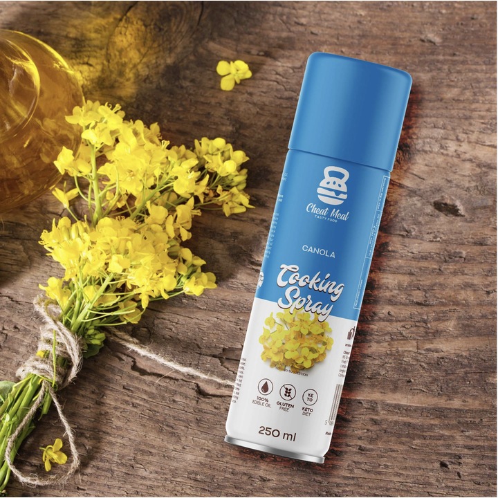 Spray de gatit si prajit din ulei de rapita 250ml