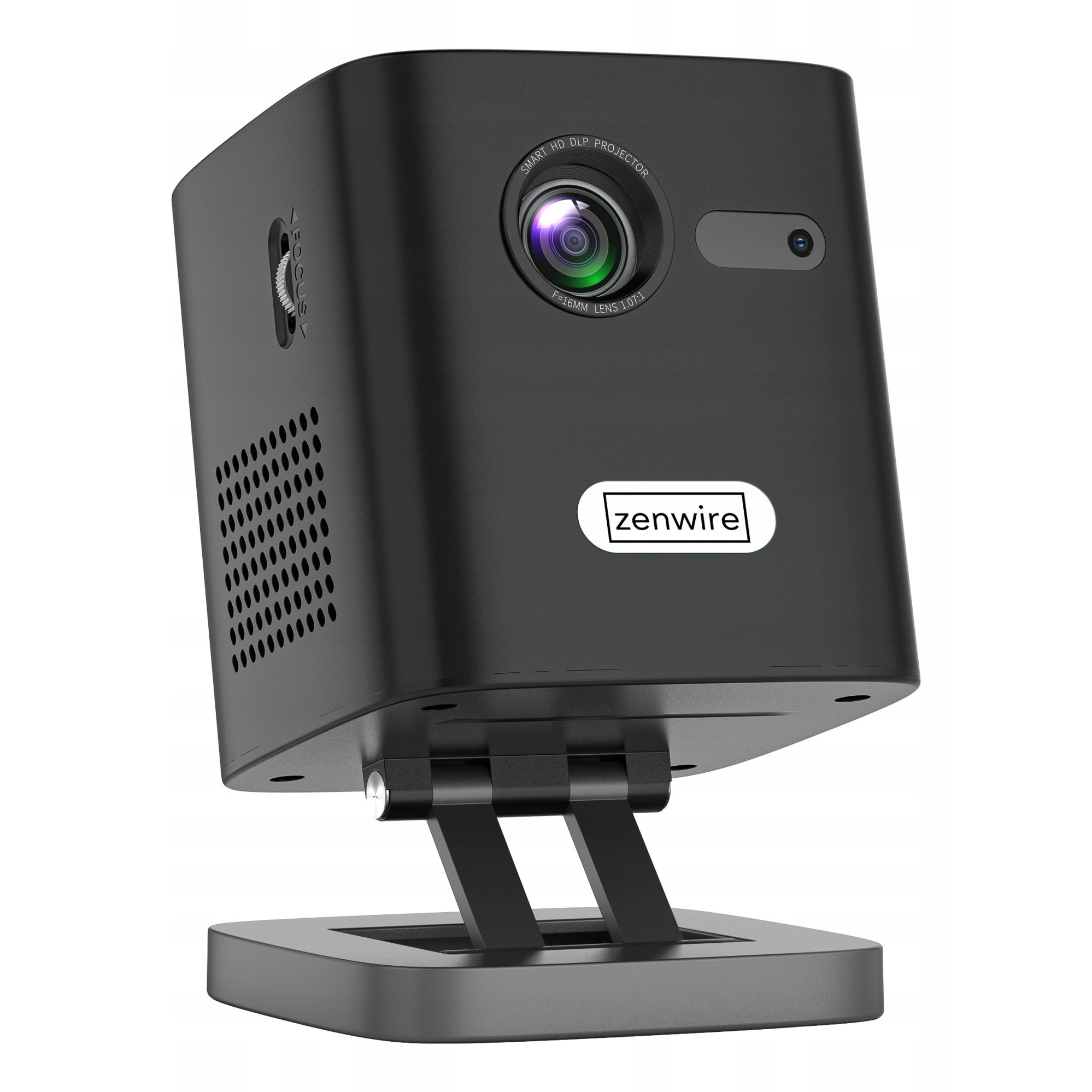 Mini Videoproiector DLP, Zenwire, c1000, Proiector portabil Full HD 4K ...