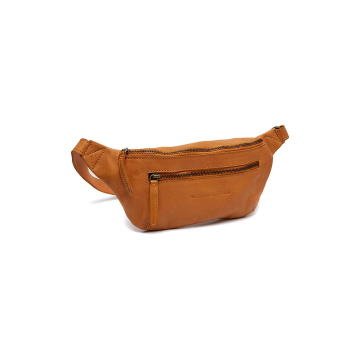 Övtáska The Chesterfield Brand, természetes bőrből, Severo, Yellow okker