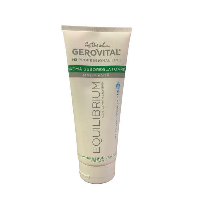 Crema Seboreglatoare Matifianta Gerovital Equilibrum 200 ml