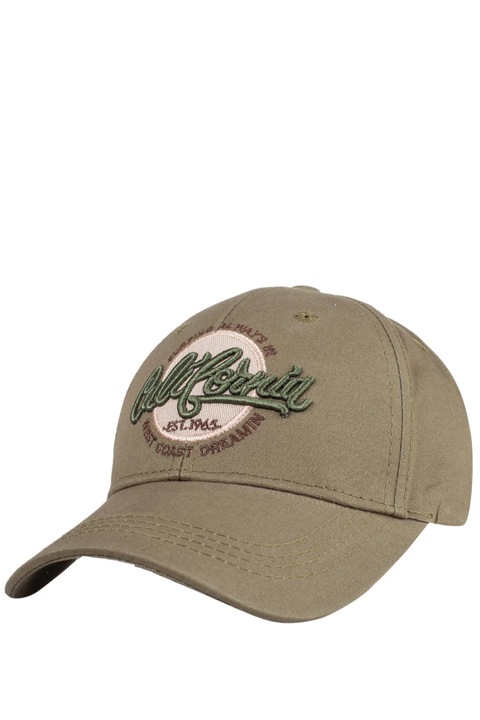 Sapca de baseball, Agrafka, model Spc-12, decorata, One-Size, Verde