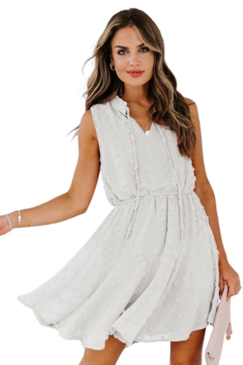 Rochie dama WildFashion, WildFashion, Poliester, 2802, Alb