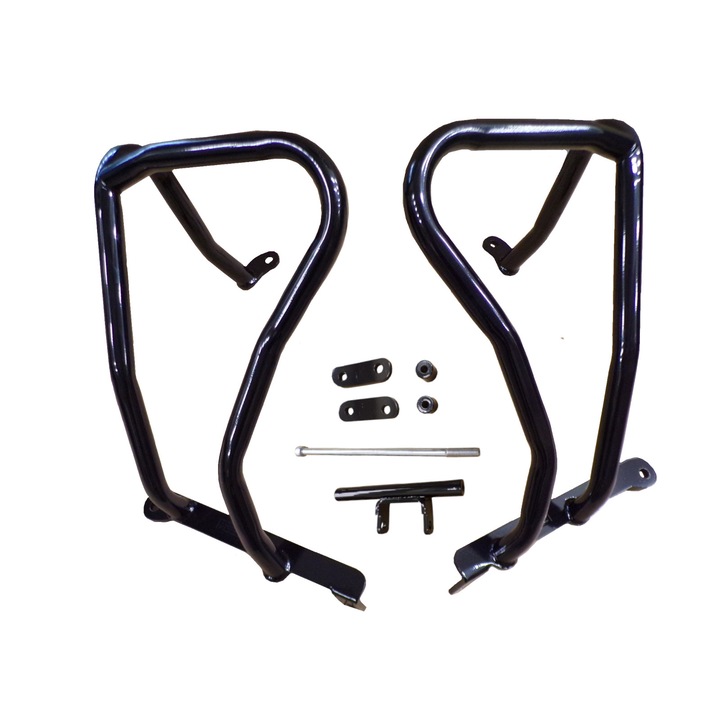 Bare protectie motor crash bars HEED BMW R 1200 RT 2010-2013 negru, fata