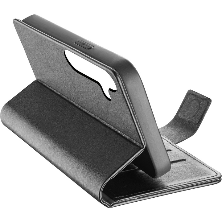 Husa de protectie Book Agenda Cellularline pentru Samsung Galaxy S24 Plus, Negru