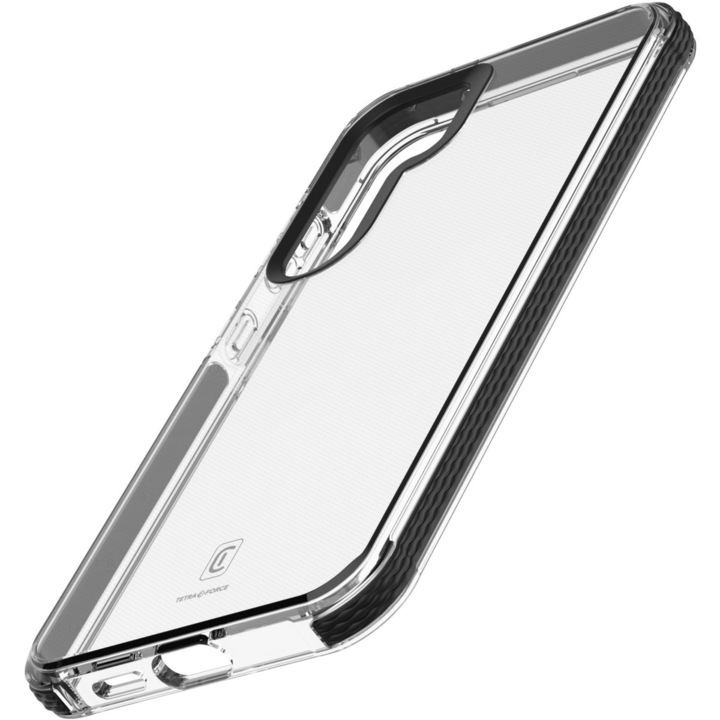 Предпазен калъф Cover Cellularline Tetra за Samsung Galaxy S24, Прозрачен