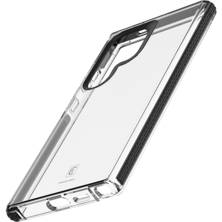 Husa de protectie Cover Cellularline Tetra pentru Samsung Galaxy S24 Ultra, Transparent