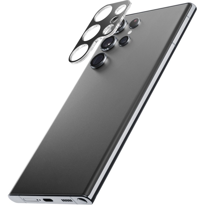 Folie Sticla Camera Cellularline pentru Samsung Galaxy S24 Ultra