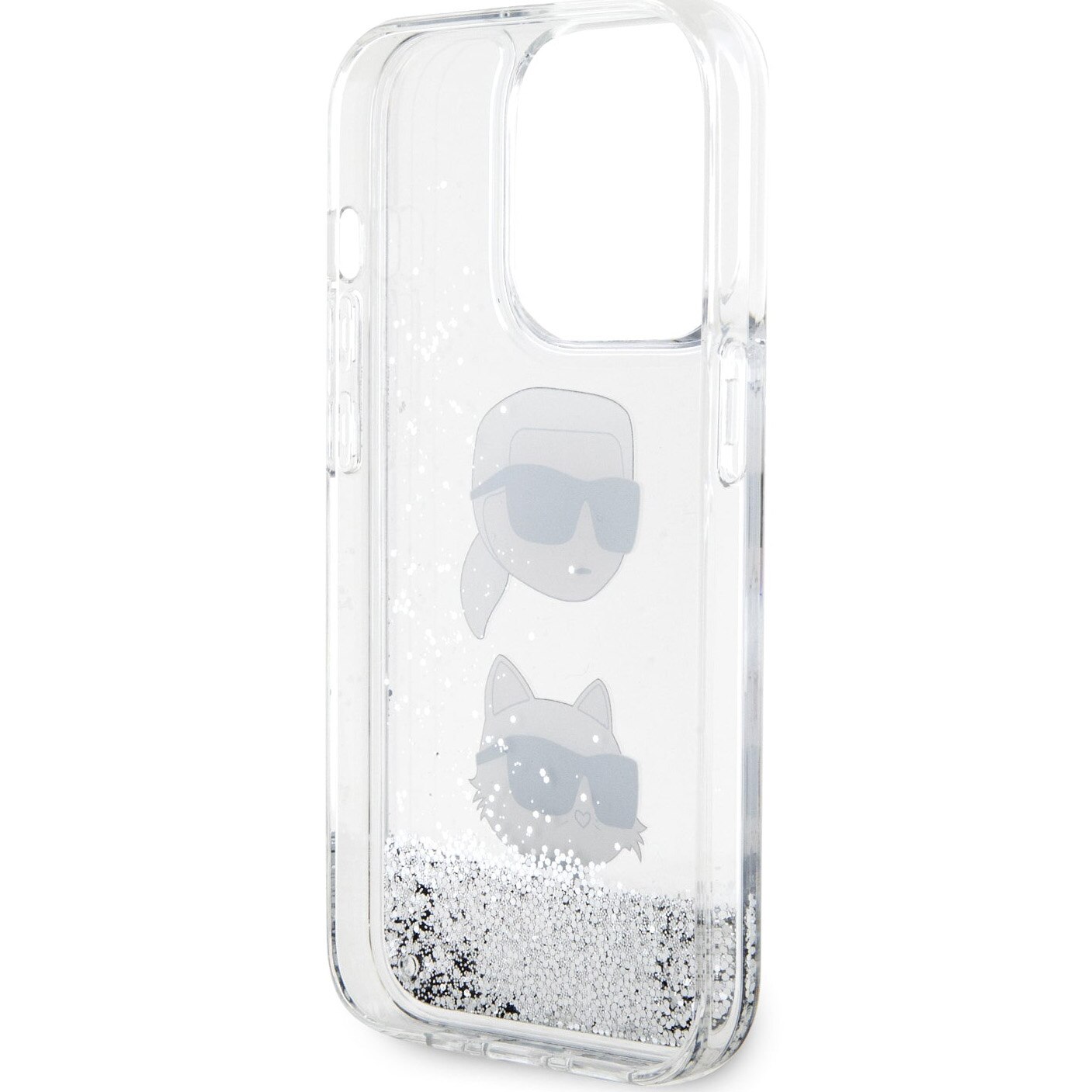 Husa de protectie Cover Karl Lagerfeld Liquid Glitter Karl and